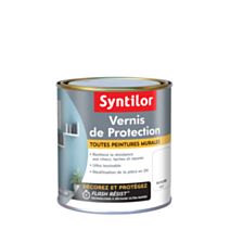 VERNIS DE PROTECTION TOUTES PEINTURES MURALES 0.5L INCOLORE MAT